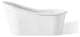 Cheviot Products Dakota Cast Iron Bathtub, White Interior and Exterior