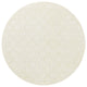 Ahgly Company Indoor Round Mid-Century Modern Area Rugs, 6' Round