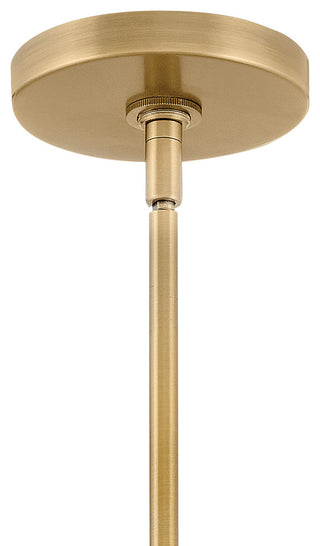 Lark Lisette Small Pendant, Lacquered Brass