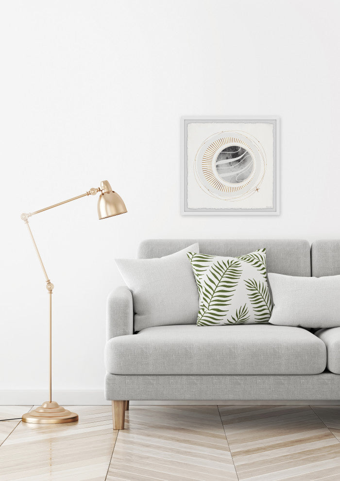 "Winding Rivers" Framed Painting Print, 24x24