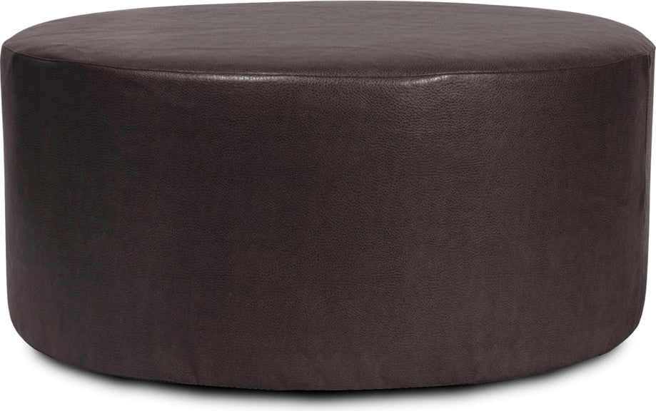 Seascape Universal 36" Round Ottoman, Atlantis White