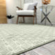 EYELET Soft Tactesse Nylon Area Rug with Anti-Stain Protection, Aquatic, 6'x8'