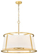 Zlite 1935-26RB 6-Light Pendant, White