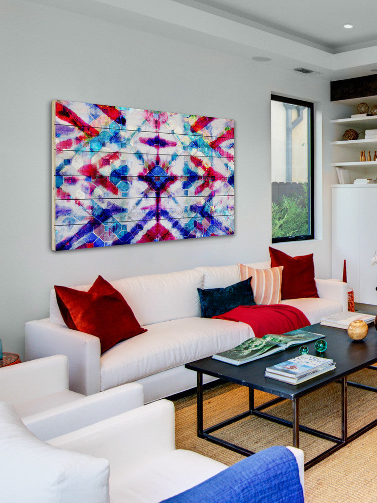 "Agourai" UV Ink Print on White Wood60"x40", 60"x40"