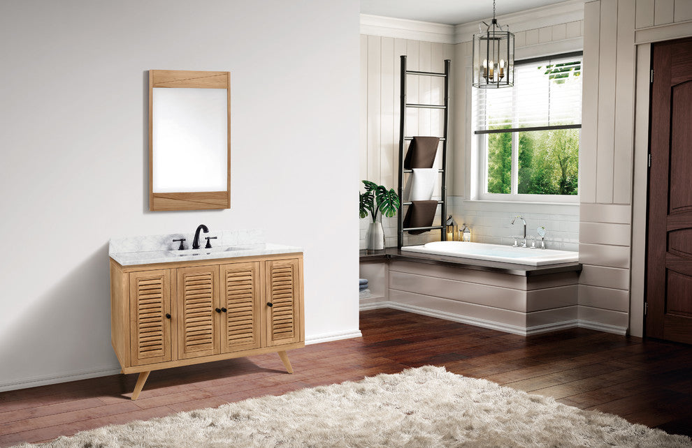 Avanity Harper Vanity Combo, Natural Teak, 48"