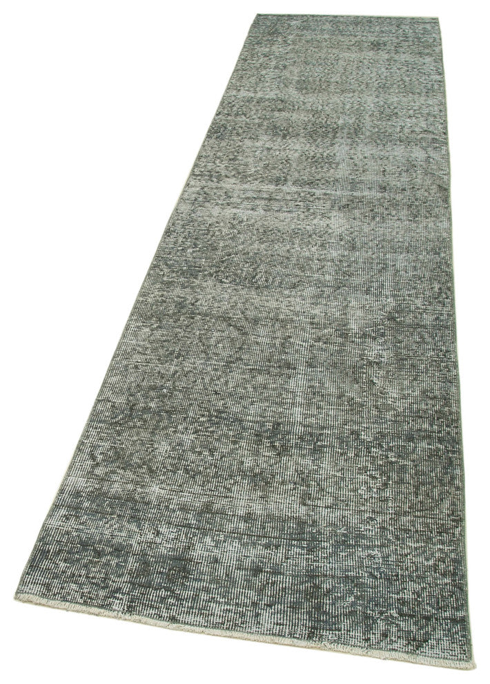 Rug N Carpet - Handmade Turkish 2' 7" x 10' 1" One-of-a-Kind Kitchen Runner Rug