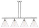Innovations 516-4I-PC-GBC-122 4 Light Island Light, Polished Chrome