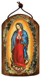 Icon Lady Of Guadalupe Wooden Ornament