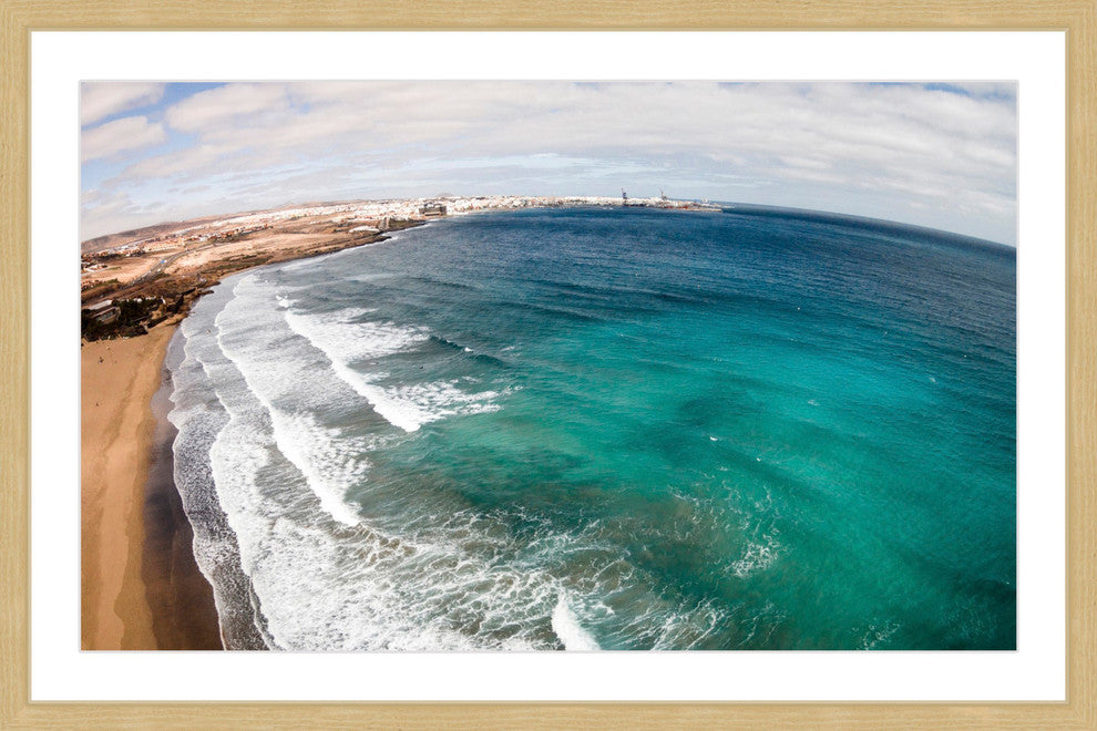 "Wave After Wave" Framed Print by Karolis Janulis