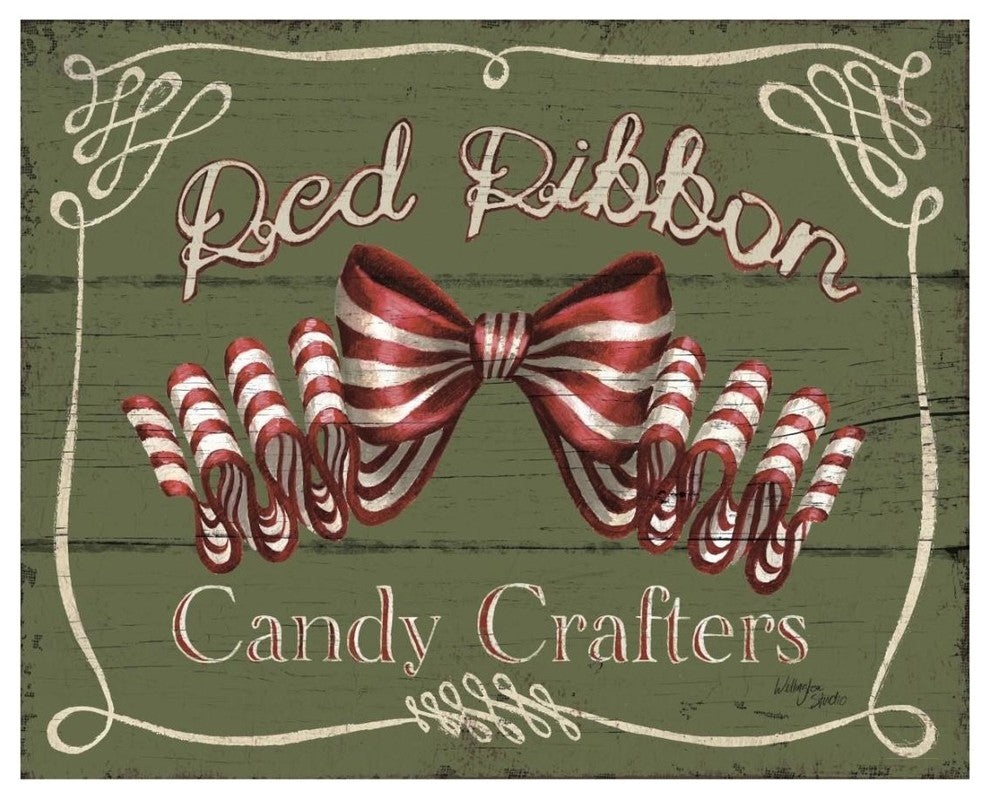 "Holiday Candy Shops III" Digital Paper Print by Wellington Studio, 22"x18"