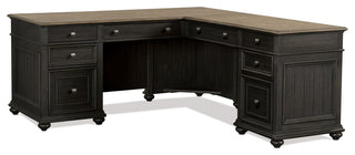 Riverside Furniture Regency L-desk And Return