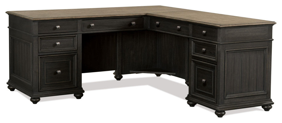 Riverside Furniture Regency L-desk And Return