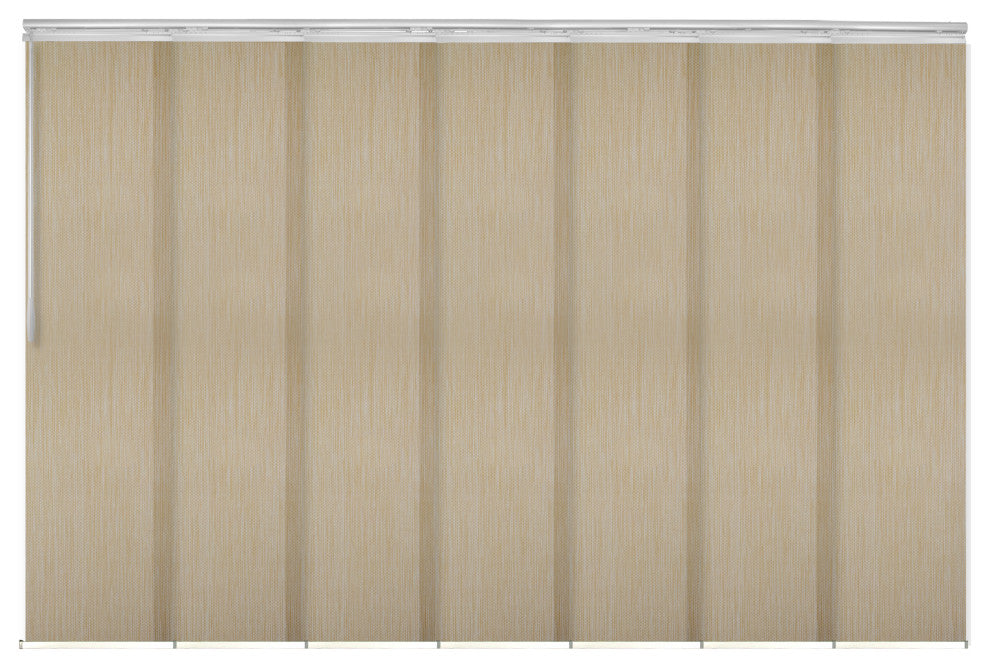 Aldi 7-Panel Track Extendable Vertical Blinds 110-153"W