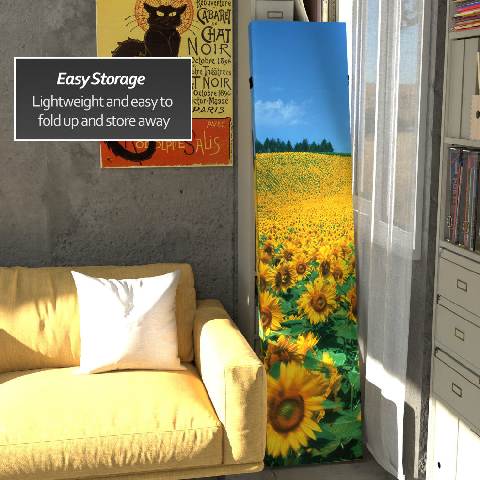 6' Tall Summer Fields Double Sided Room Divider