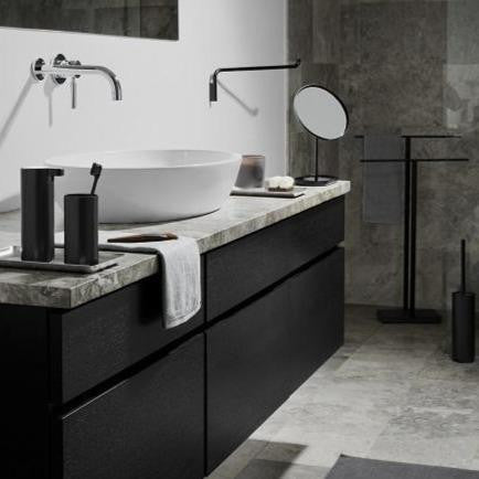 Modo Wall Mounted Toilet Paper Holder White Ti Coated