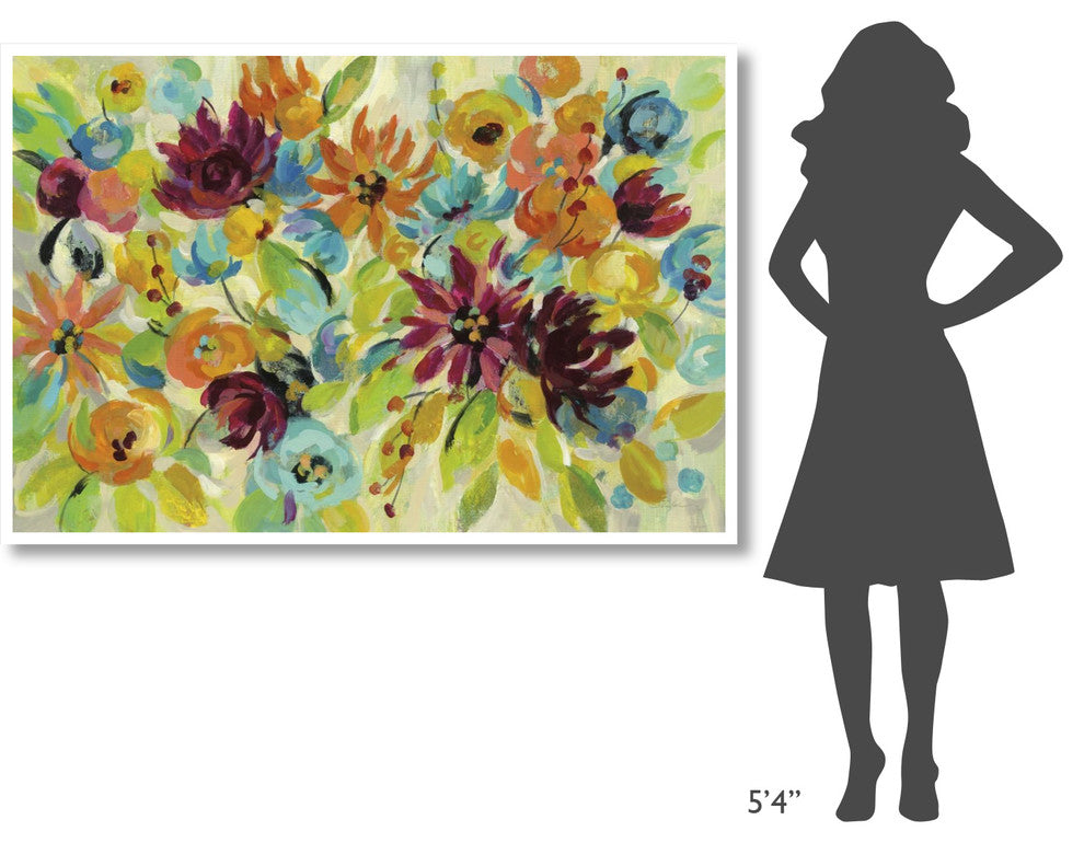 "Autumn Joy" Digital Paper Print by Silvia Vassileva, 62"x42"