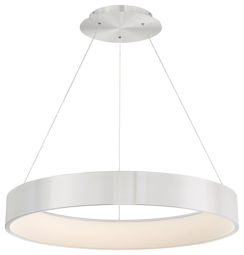 WAC Lighting Corso 32in LED Pendant in Brushed Aluminum