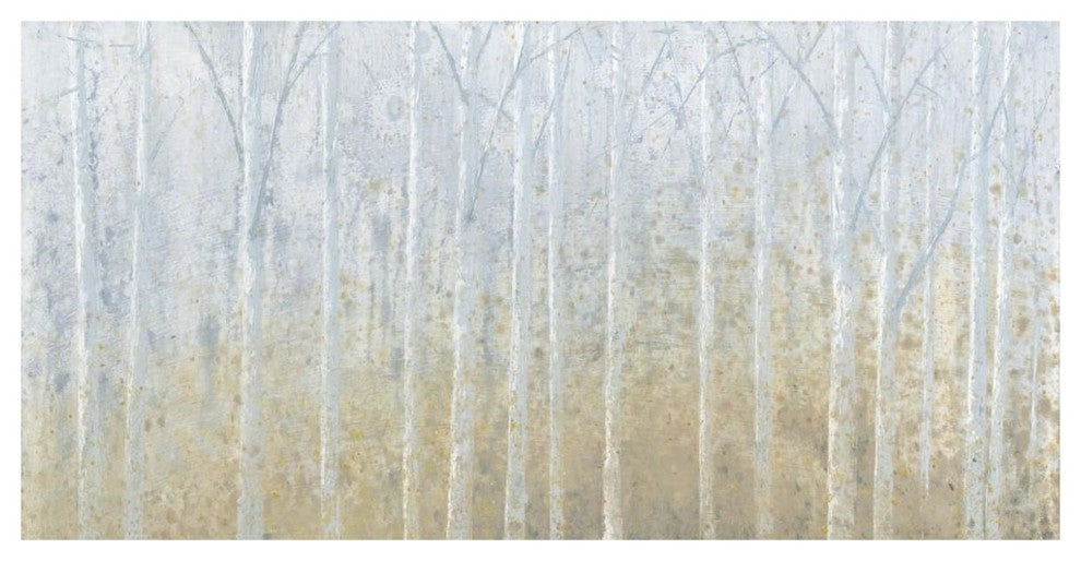 "Silver Waters No River" Digital Paper Print by James Wiens, 74"x38"