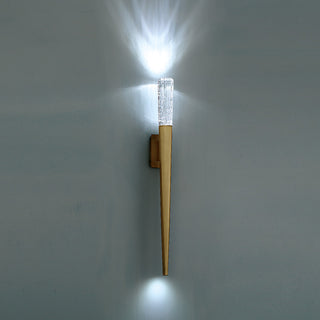 Scepter 30" LED Wall Sconce 3500K, Aged Brass