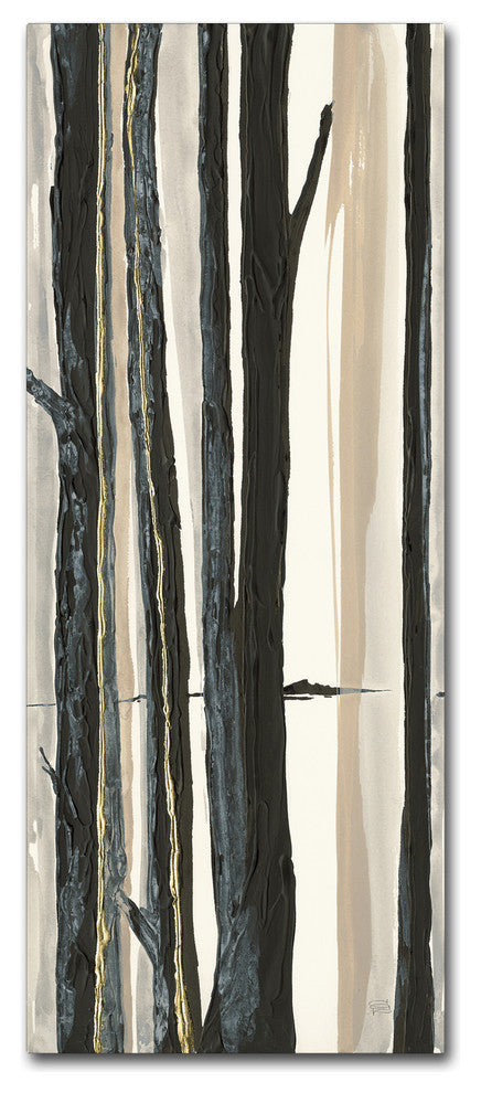Chris Paschke 'Through the Trees I' Canvas Art, 14x32