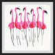 "Flamboyance" Framed Painting Print, 12"x12"