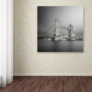Ahmed Thabet 'Tower Bridge' Canvas Art, 14 x 14