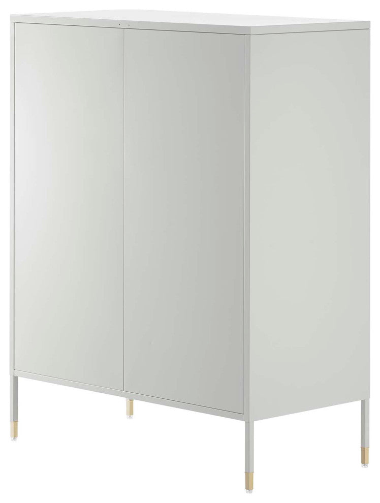 Covelo 32" Accent Cabinet - Light Gray
