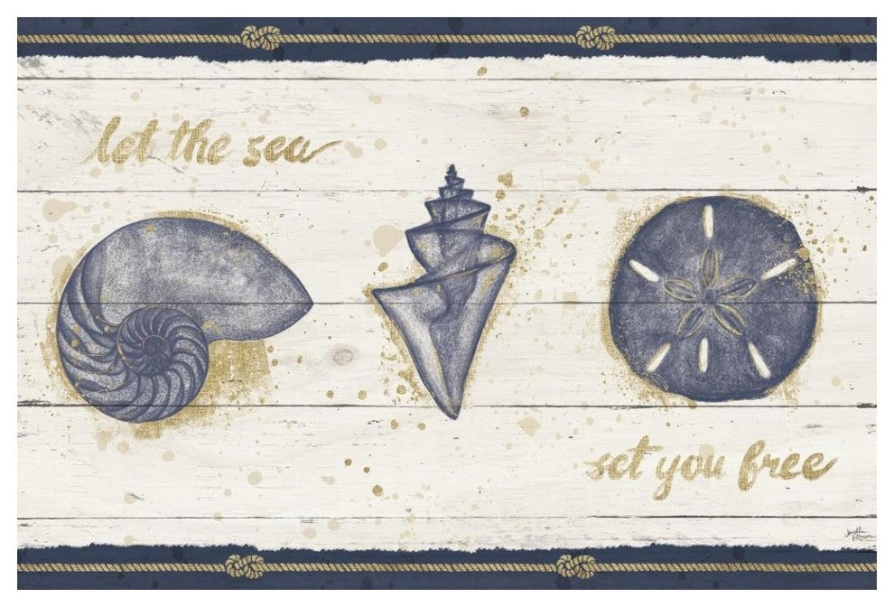 "Calm Seas V" Digital Paper Print by Janelle Penner, 50"x34"