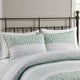 Madison Park Caralie 4 Piece Seersucker Quilt Set With Throw Pillow