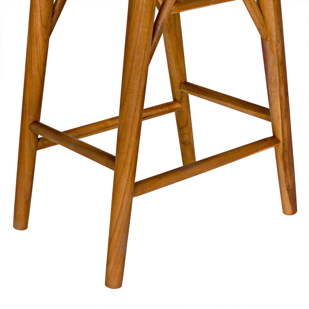 Murphy Counter Stool, Teak