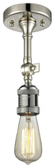 Innovations Lighting 200F-Pn 1 Light Semi-Flush Mount