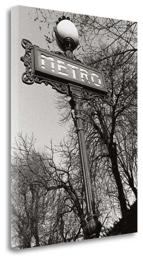 "Metro" By Clay Davidson, Giclee Print on Gallery Wrap Canvas, Ready to Hang