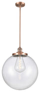 Beacon Pendant, Antique Copper, Clear