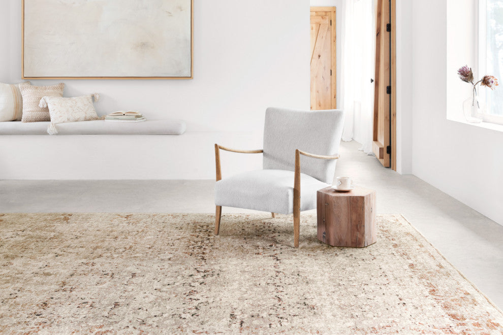 Theia Rug, Natural and Rust, Natural/Rust, 2'10"x12'6"