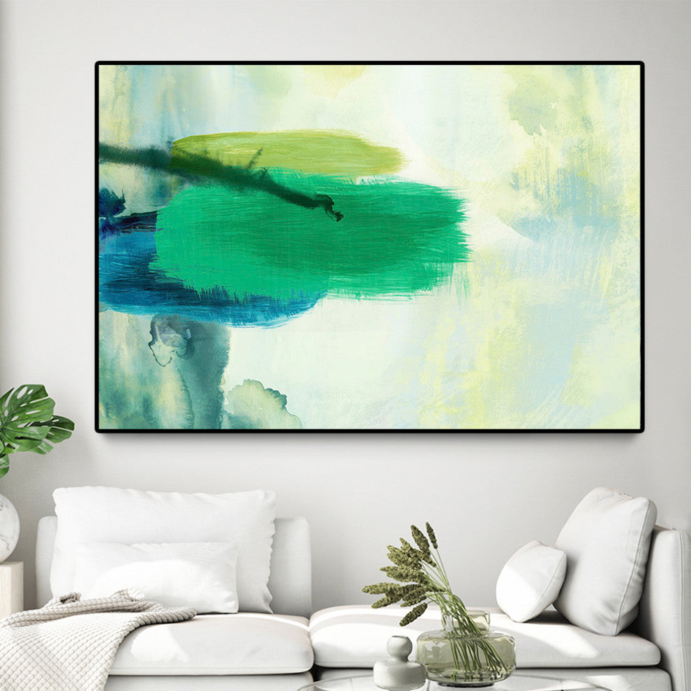 "Resistant" Oversized Framed Canvas, 40" x 60"