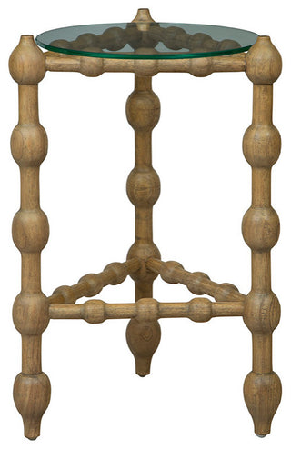 Marcos Oak End Table, Natural