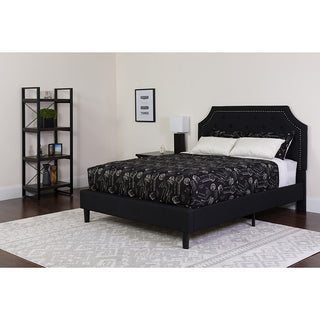 Full Platform Bed Set-Black
