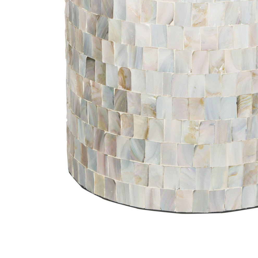 Safavieh Ariel Square Mosaic Round Stool