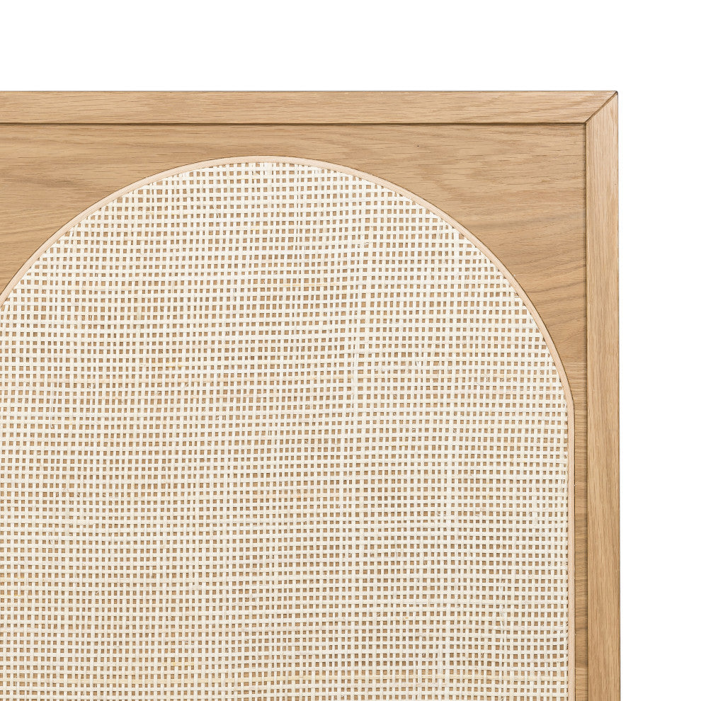 Allegra Bed-Natural Cane-King