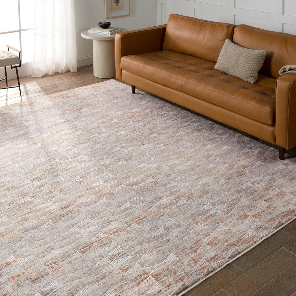 Jaipur Living Luray Trellis Gray/ Cream Runner Rug 3'X10'