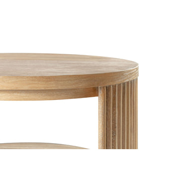 Modrest Jacobson Modern Natural Acacia End Table