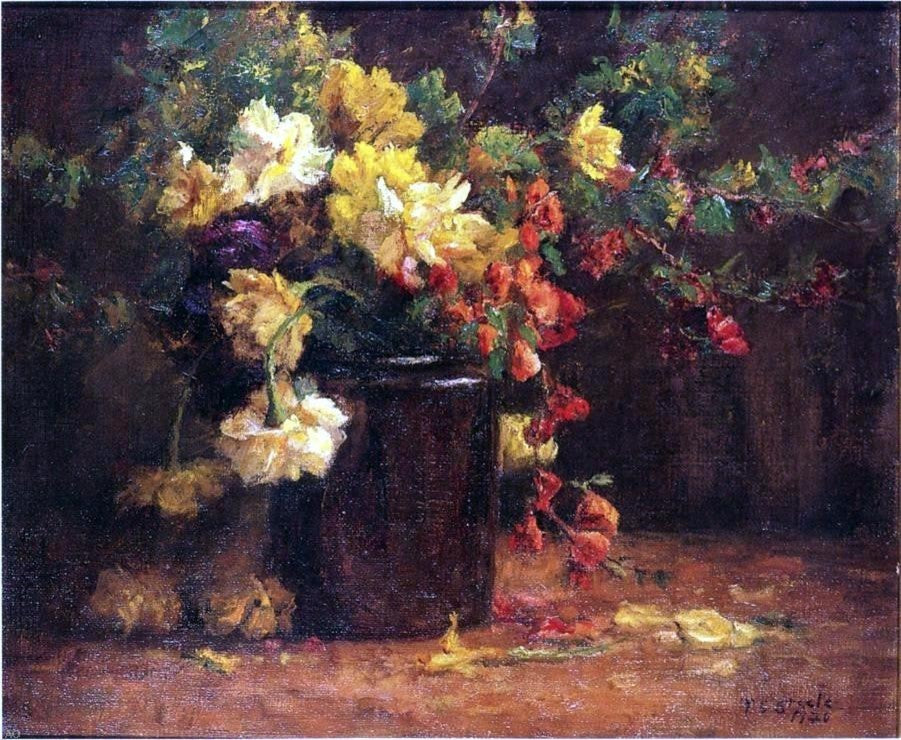 Theodore Clement Steele June Glory, 20"x25" Wall Decal Print