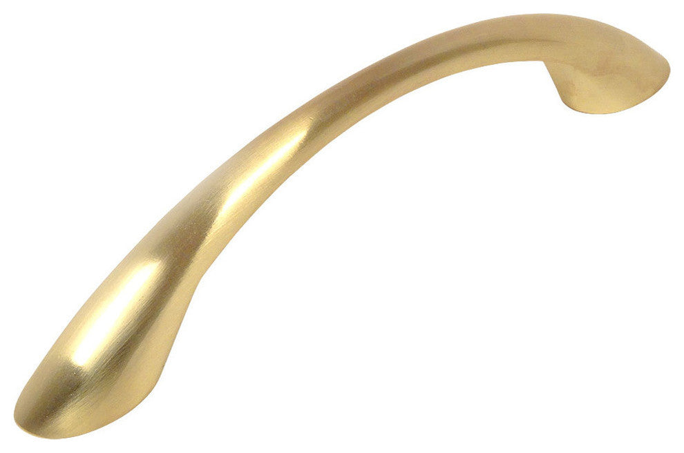 Cosmas 4003BB Brushed Brass Arch Cabinet Pull, Set of 10