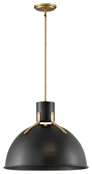 Argo 1-Light Mini Pendant, Satin Black