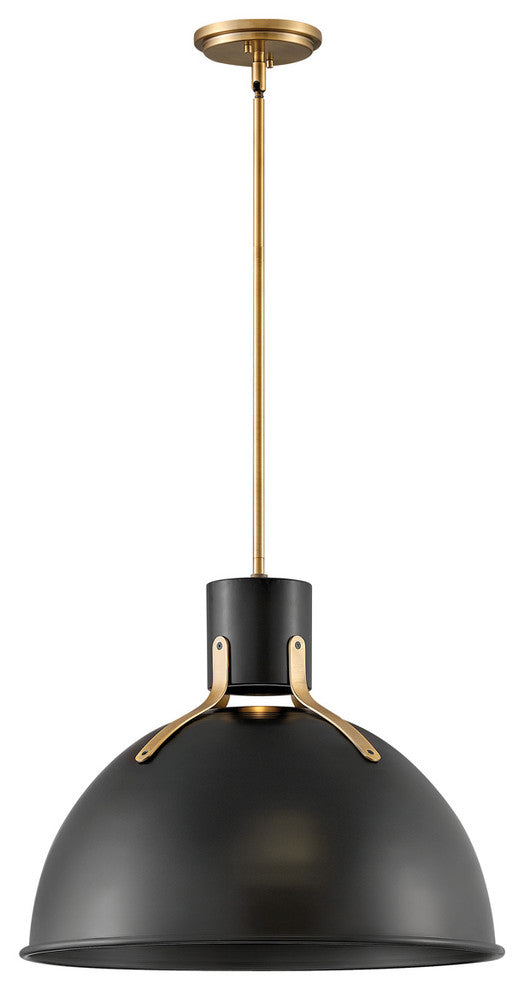 Argo 1-Light Mini Pendant, Satin Black