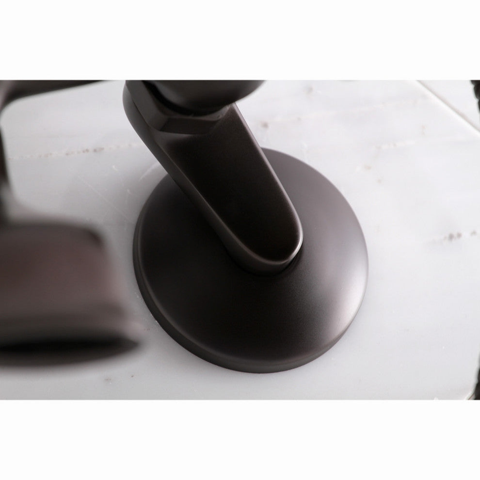 Kingston 6" Adjustable Wall Mount Clawfoot Tub Faucet, Oil Rubbed Bronze