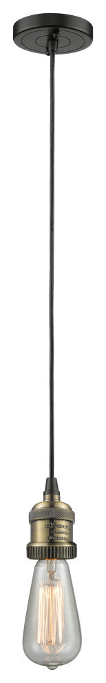 INNOVATIONS LIGHTING 201C-BAB Bare Bulb 1 Light Mini Pendant