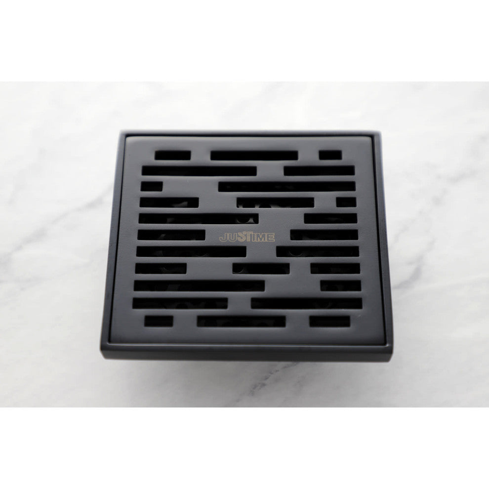 Kingston Brass BSF6310 Watercourse 4"W Transit Square Shower - Matte Black