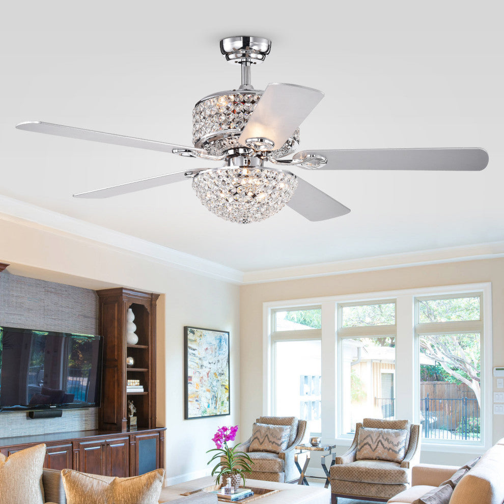 Silver Orchid Finlayson Ceiling Fan