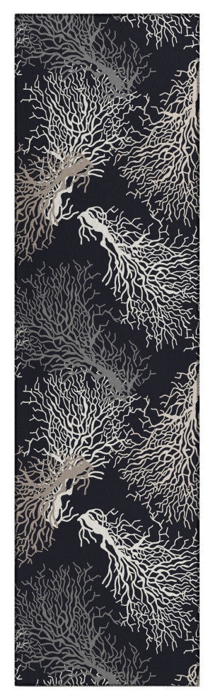 Addison Rugs Surfside ASR33 Midnight 2'3"x7'6" Rug